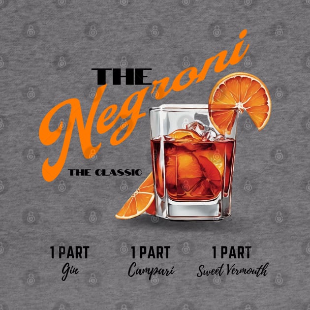 Negroni the classic cocktail by Teessential